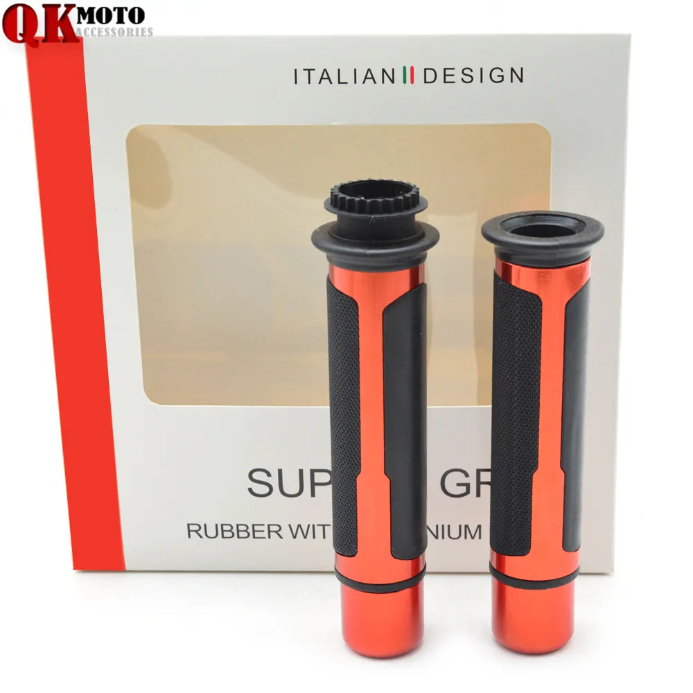 

R QIANKONG 7/8'' 22mm Motorcycle Handle bar ends Handlebar Grips FOR KTM HONDA CBR900 CBR919/929 CBR1100XX CBR1000RR HORNET
