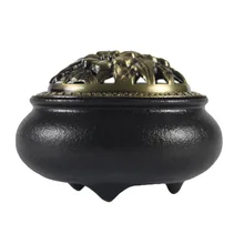 Катушка Ретро ладана горелка гостиная Керамическая ладан держатель креативный домашний декор Будда буддийские орнаменты Рождественский подарок