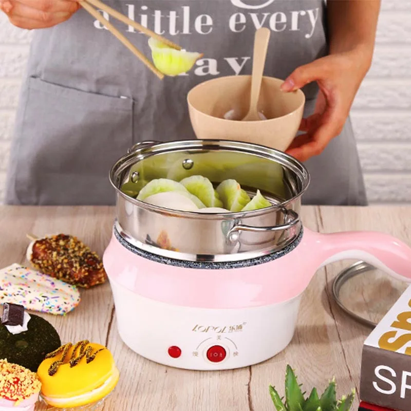 

1.2L/1.8L/2.5L Multi-function Single Handle Mini Electric Steam Pot Low Power Double Boiler Electric Tao Jing / Marble Soup Pot