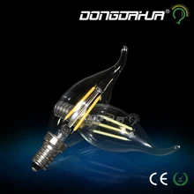 

lamp led e14 220 v filament of the bulb 2 w 4 w c35 led bulb candle light rear lamps white white hot lighting home