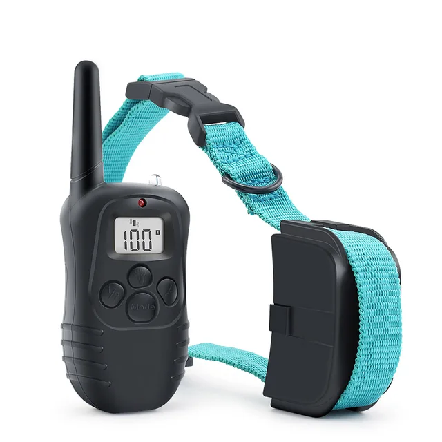 Petrainer 998D 1 300m Remote Dog Training Collar Electric Shock Anti