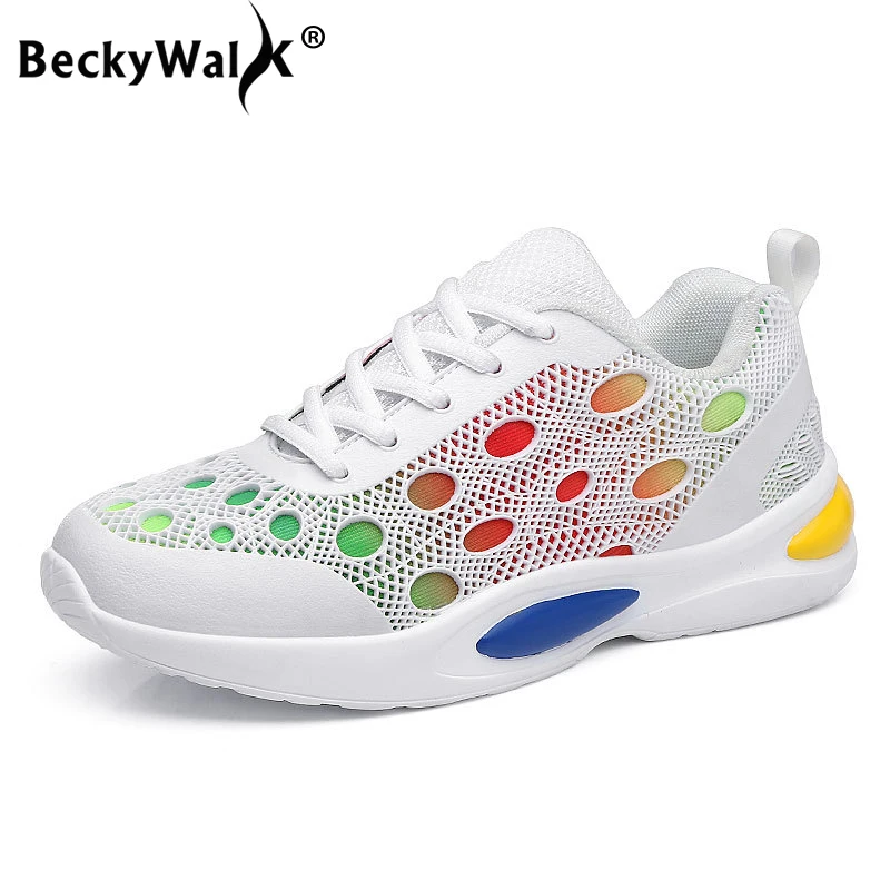 

New Spring Fashion Women Casual Shoes Cut-Outs Platform Shoes Women Sneakers Ladies Shoe White Trainers Chaussure Femme WSH3292