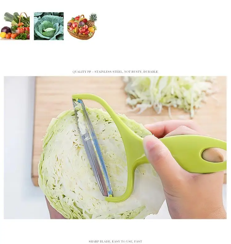 

5PCS/LOT Jumbo Stainless Steel Vegetable Potato Peeler Cabbage Grater Slicer Cutter Cabbage peeler salad peeler salad cutter