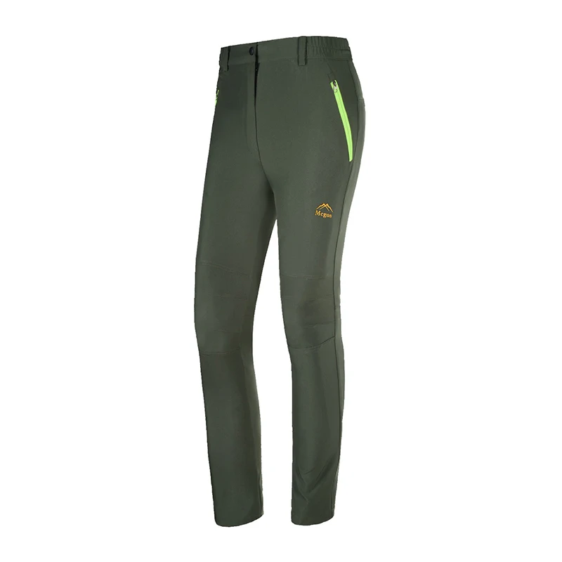 LANBAOSI уличные женские походные брюки быстросохнущие анти-УФ дышащие износостойкие треккинговые альпинистские брюки для кемпинга спортивные брюки - Цвет: Army green