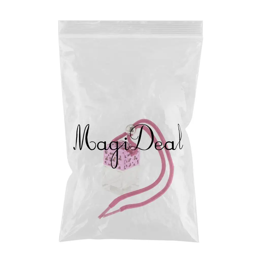 Car Perfume Bottle Car-styling Air Freshener for Essential Oils Perfume Pendant Hanging Glass Bottle Auto Ornament