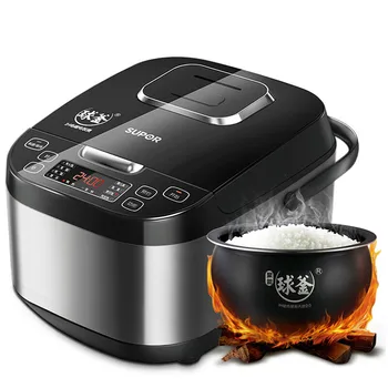 

Electric Cooker 4L IH Electromagnetic Thermal High Efficiency Heating Innovation of Metal Drawing Fuselage Thick Cauldron