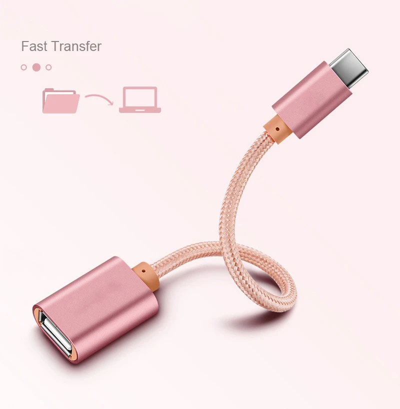 USB OTG Кабель-адаптер type C OTG провод для Samsung для HUAWEI Xiaomi LG Macbook OnePlus и т. Д. Телефонов планшетов для U диска