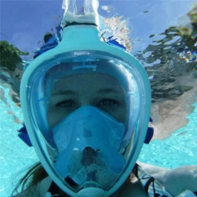Underwater Easy Breath Anti fog Diving Masks Lightweight Snorkeling