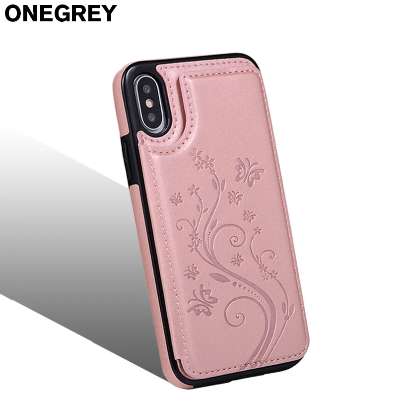 

Floral Luxury 11 Pro Max Wallet Cover Fundas Soft Case For iPhone 5 5s se 6 6s 8 7 Plus X XR XS Max Leather Capinha Coque Etui