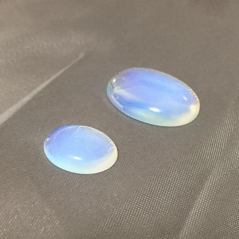 Details about / Lovely Lot Natural Blue Opal 18X18 mm Trillion Cabochon Loose Gemstone