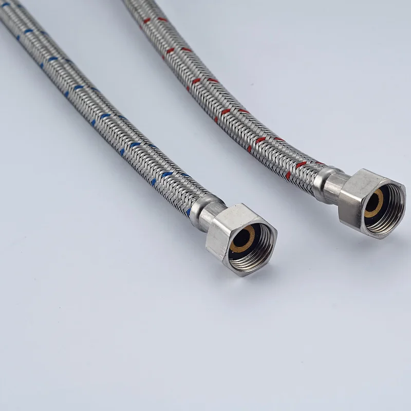 Free Shipping A pair of 60cm Flexible cold/hot mixer Faucet Water supply pipe  Hoses - AliExpress