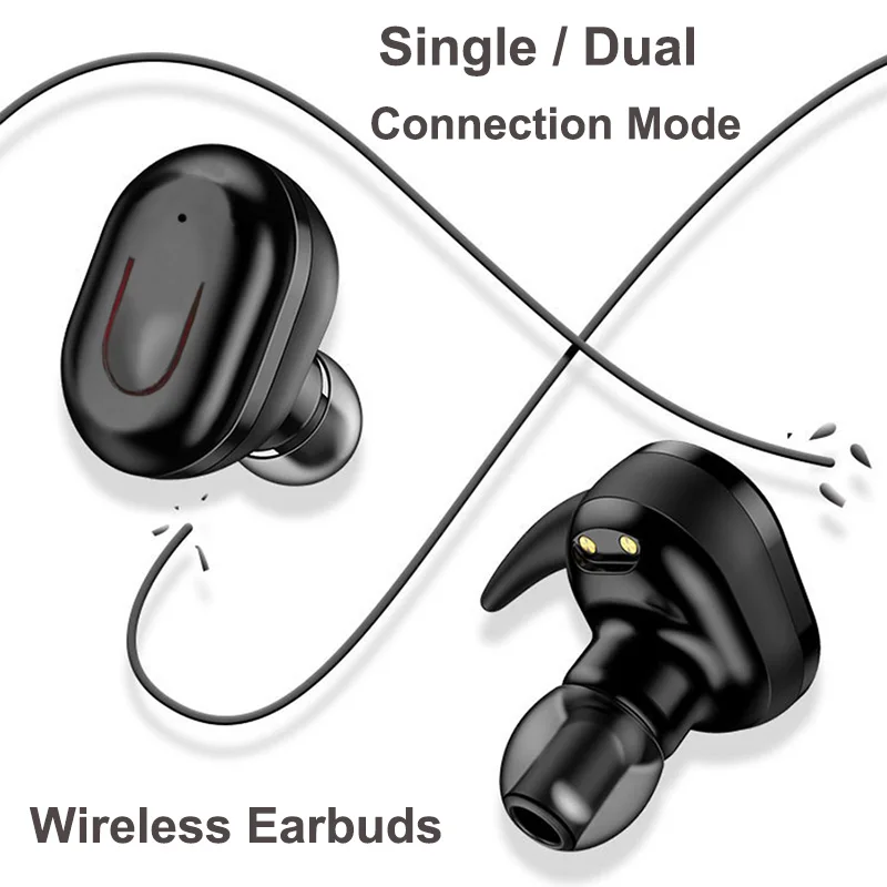 Вы первый Bluetooth 5,0 TWS Bluetooth наушники беспроводные наушники с зарядным устройством гарнитура с микрофоном для телефона