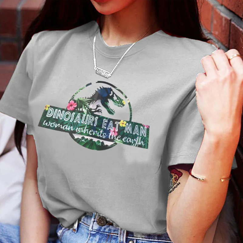 

2019 Women Clothes Oversized T Shirt Sexy Feather Print Short Sleeve Fashion Plus Size Casual Couple Camisa Femenina T Shirt GBQ