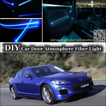 

For Mazda Cosmo RX-5 RX5 JC interior Ambient Light Tuning Atmosphere Fiber Optic Band Lights Inside Door Panel illumination
