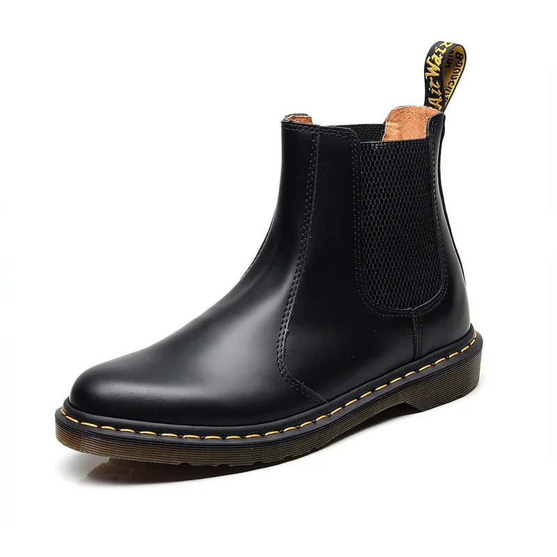 

High quality platform autumn and winter motorcycle boots martin boots women's punk ankle boots waterproof plus size 35-44