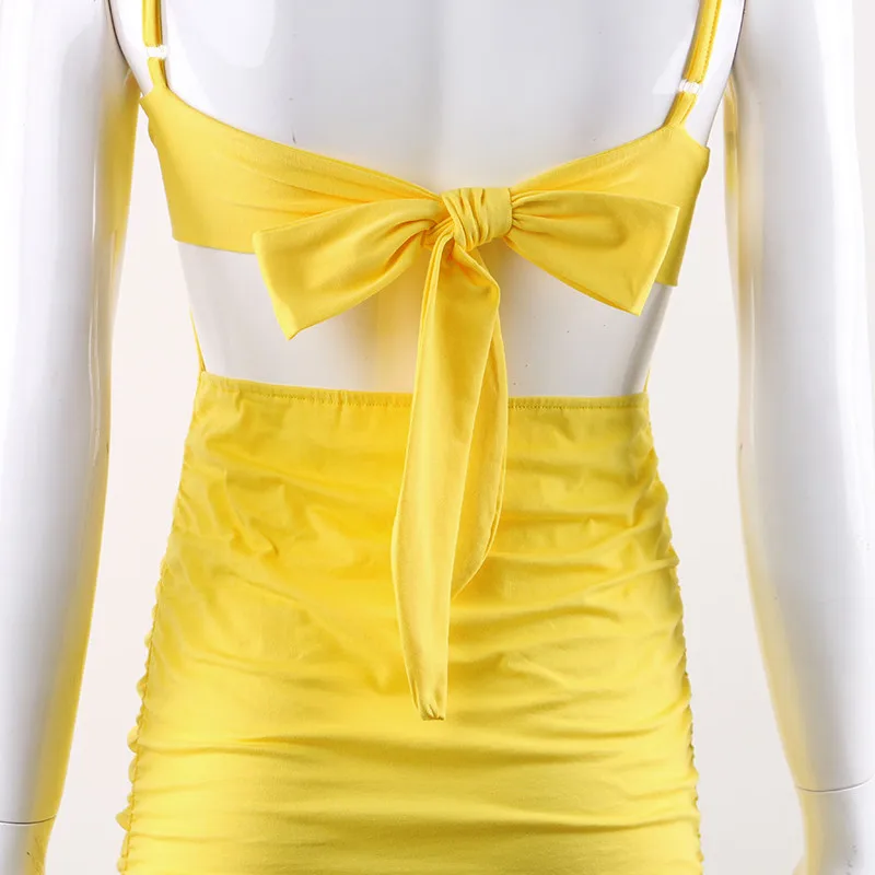 ruched mini dress09