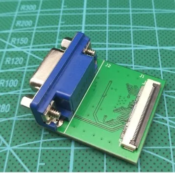 Lichee Tang Risc V FPGA макетная плата запчасти 200 Вт OV2640 камера VGA LVDS модуль сенсорный экран VGA отладчик LVDS - Цвет: D only VGA Module