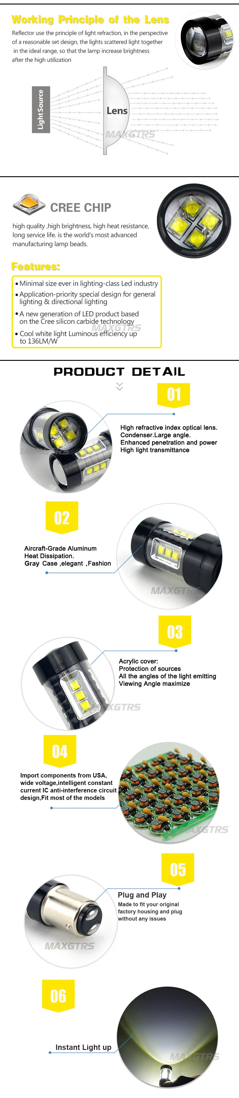 2x S25 1157 BAY15D 30 Вт 50 Вт 80 Вт Cree чип светодиодный фонарь P21/5 Вт Автомобильный задний фонарь запасной тормоз поворотник парковочный сигнальный светильник белый/красный/янтарный