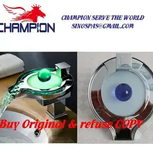 Супер Люкс! Светодиодный смеситель для ванной комнаты с водопадом