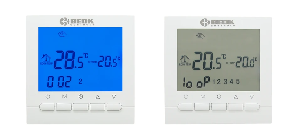 2 шт. программируемый газовый котел термостат 220 В Электрический терморегулятор ЖК-экран регулятор температуры BOT-313W Beok