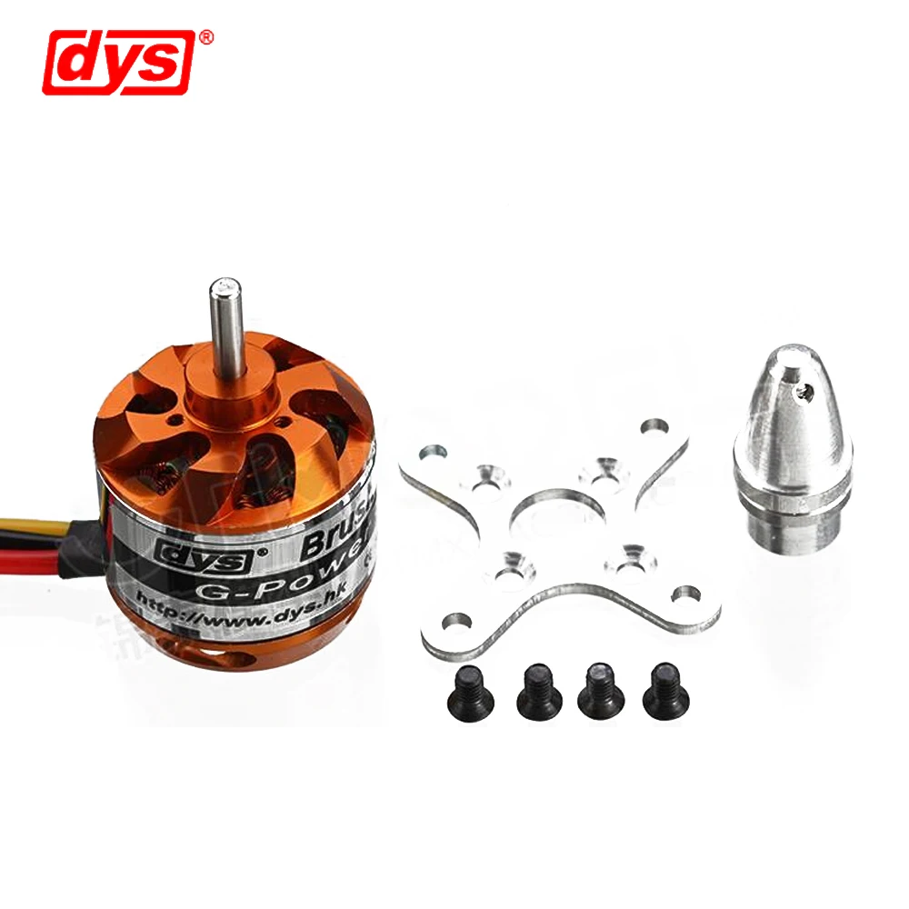 Радиоуправляемый мотор. DYS D2826 930KV 1000KV 1400KV бесщеточный мотор для радиоуправляемой