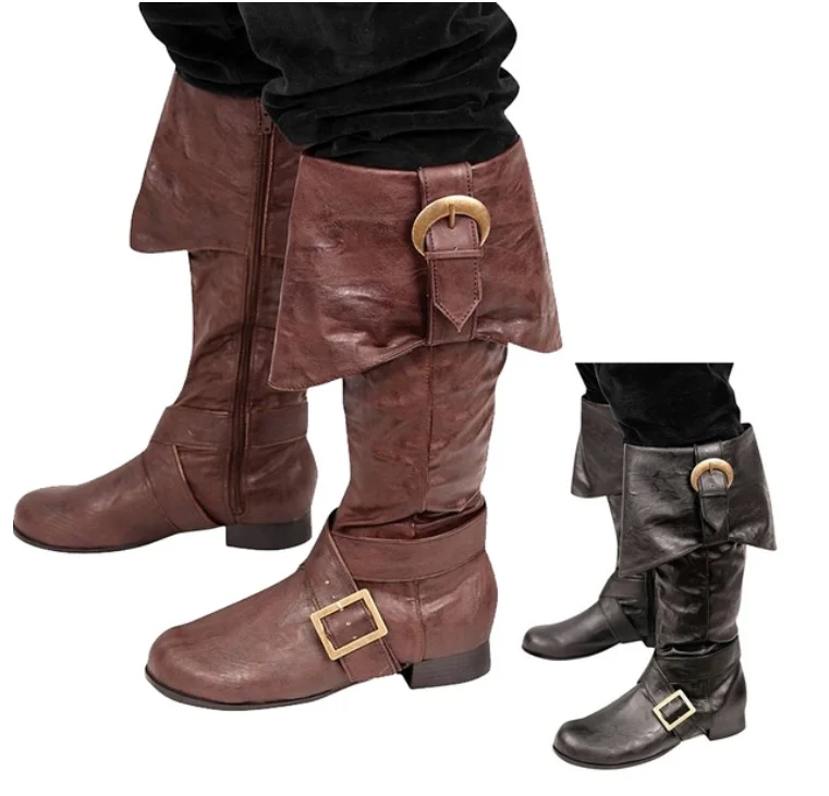 

New Autumn Winter Womens Knee High Calf Biker Sexy Boots Ladies Zip Punk Military Combat Army Boots party Women's Shoes 2018