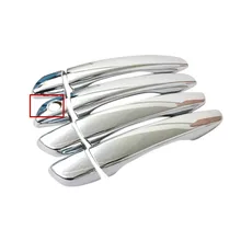 Для леворульных! ABS внешний автомобильный Стайлинг боковая дверная ручка Крышка 8 шт. для peugeot 3008 GT /5008 GT