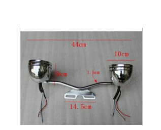 Поворотная сигнальная фара ближнего света для Kawasaki Vulcan Classic VN 400 VN500 VN800 900 1200 1500 1600
