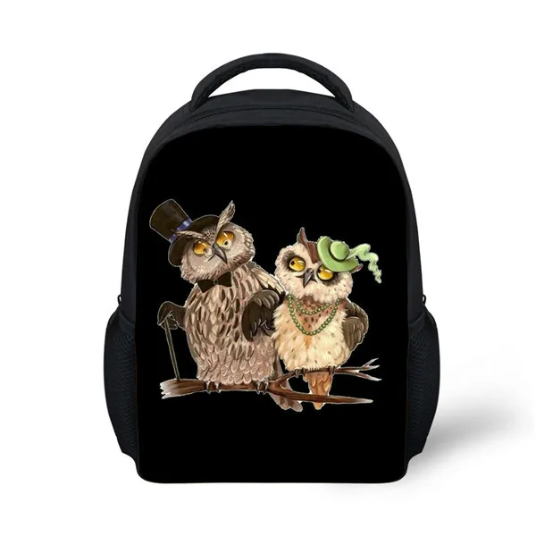 Детские школьные сумки с милым принтом Совы из мультфильма для девочек и мальчиков; мини-школьная сумка для детского сада; школьная сумка для школьников; Mochila - Цвет: XM908F