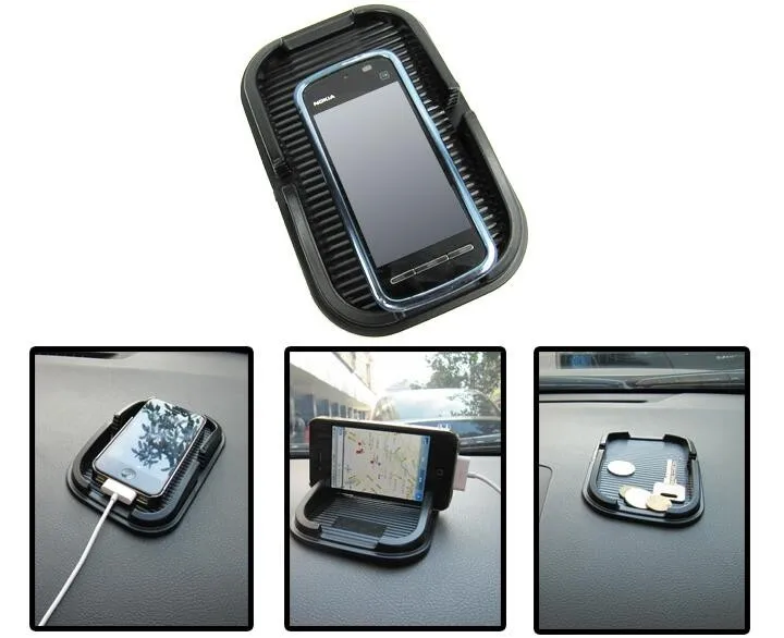 Аксессуары для стайлинга автомобилей, нескользящий коврик, Нескользящие липкие коврики, коврик-держатель в автомобиль для мобильного телефона PDA mp4 Key Coin 10 шт