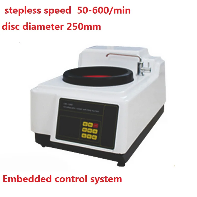 

newest stepless 50-600r/min Embedded control system grinder and polisher Metallographic grinding and polishing machine