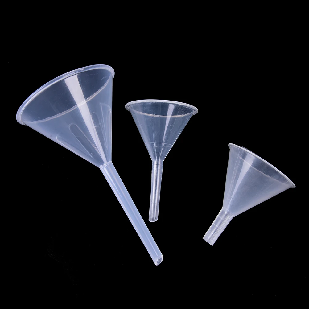 

75ml Mouth Filling Empty Bottle Packing Tool For Travel Plastic Small Funnels For Perfume Liquid Essential Oil Splitter
