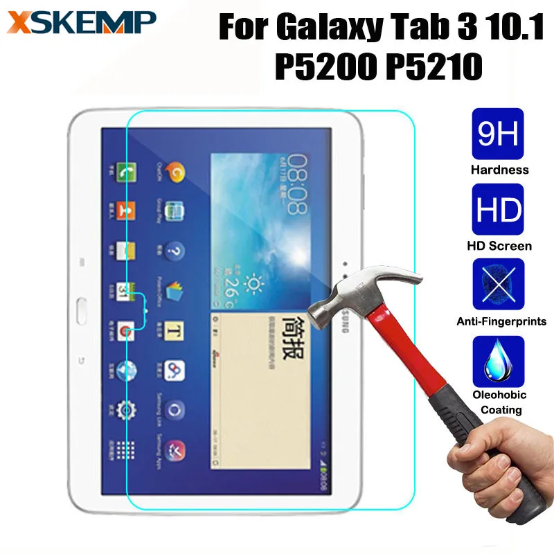 Anti Scratch Ultra Clear No Fingerprint Tempered Glass For Samsung