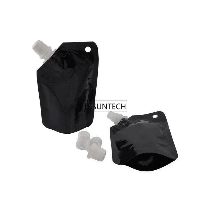 50ML Spout Bag Small Black Stand Up Sauce Travel Laundry Detergent