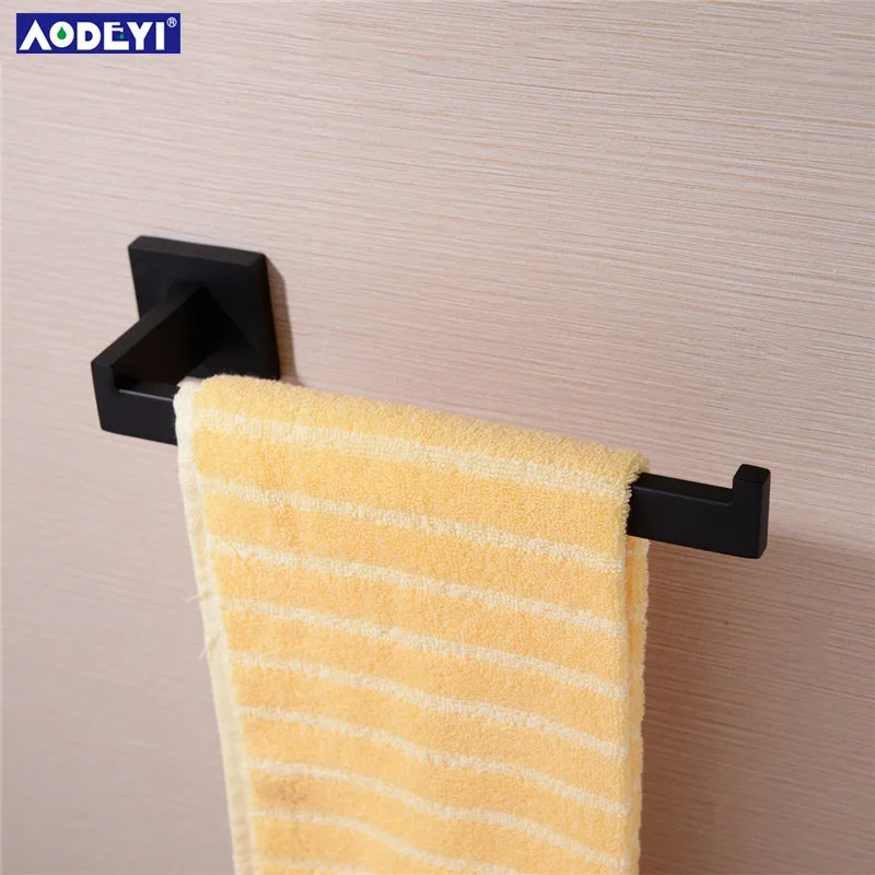 Bathroom Hardware Set Bath Robe Hook Towel Rail Rack Bar Shelf Toilet Paper Holder Toothbrush Holder Bathroom Accessories