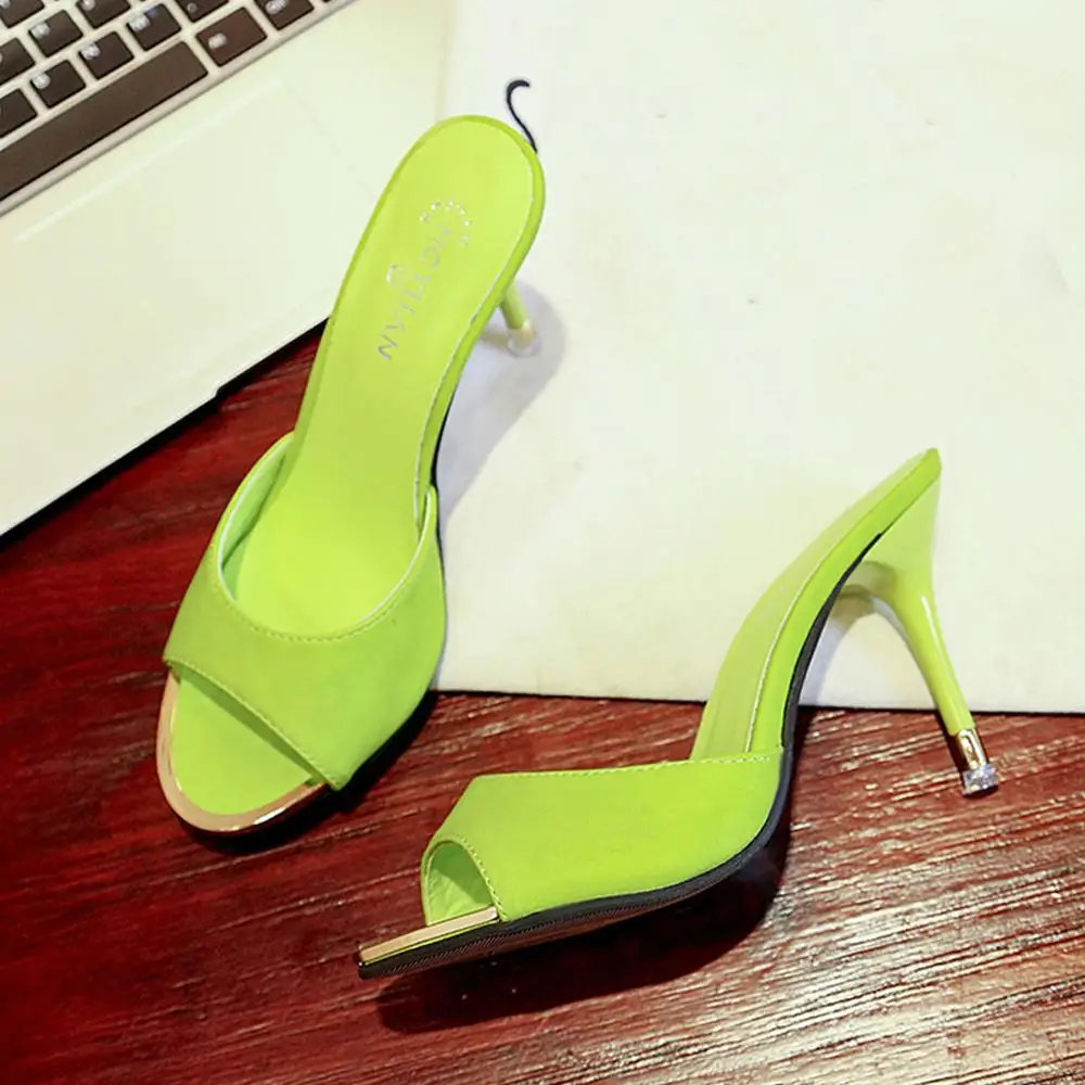 

mokingtop(mokingtop) Fashion Women Sandals Summer Shoes Party High Heel Stiletto Open Toe Sandals Sapatos femininos #es5