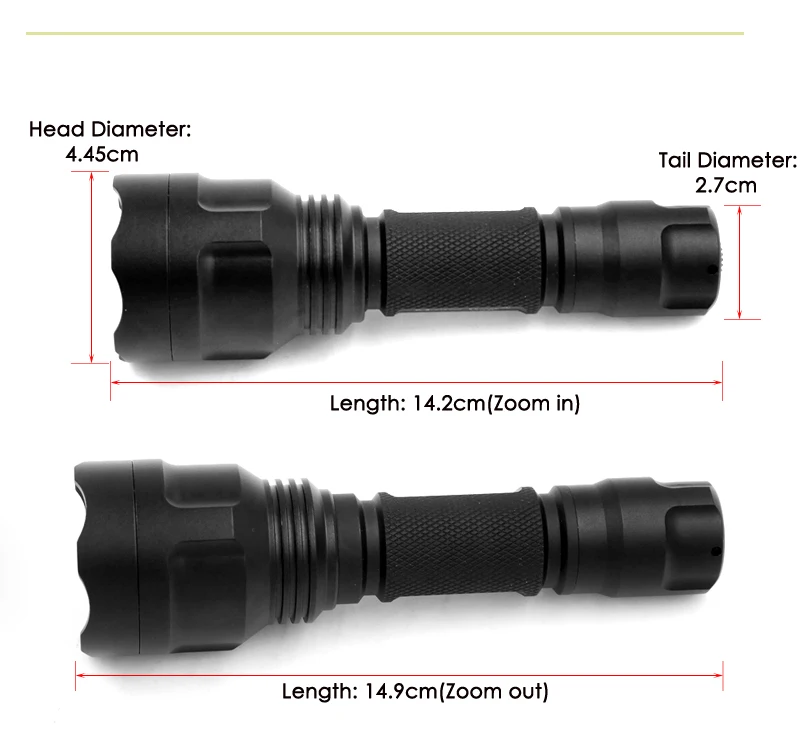 Zoomable Osram IR 850nm 940nm IR flash светильник инфракрасного излучения IR светодиодный светильник водонепроницаемый IR850nm IR940nm светодиодный светильник фонарь