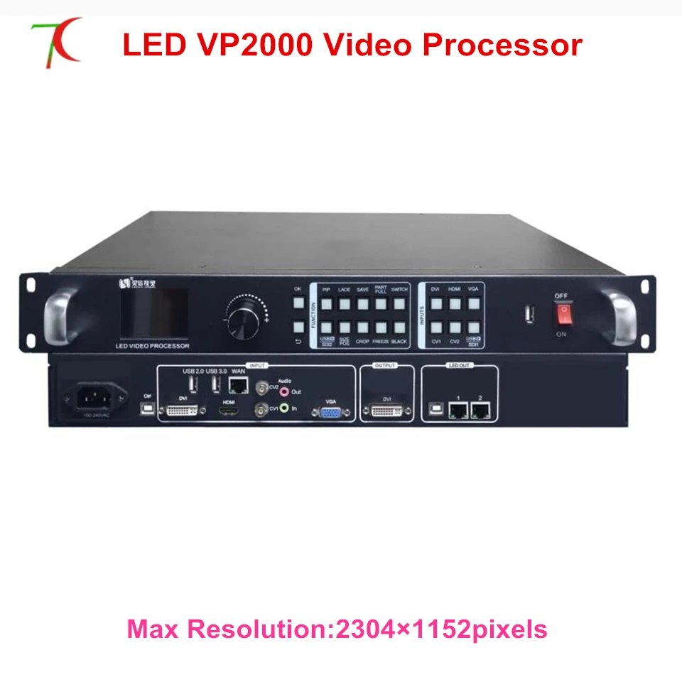 

VS2000 video processor widly use for P1.667/P1.875/P1.904/P1.923/P2/P2.5/P3/P4/P5/P6/P7.62/P8/P10 led screen