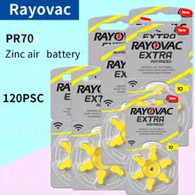 20 шт(120 шт) 10 PR70 A10 1,45 в слуховые аппараты цинковая воздушная кнопка батареи сделаны в Великобритании с бесплатным подарком