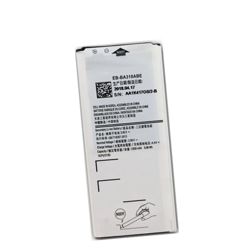 

Authentic Battery EB-BA310ABE For Samsung GALAXY A3 A310 A5310A 2016 Edition Smart phone High quality Replacement Battery