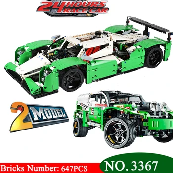 

DECOOL 3364 Technic series the 24 Hours Race Car model Building Blocks set 42039 classic car-styling toys gifts