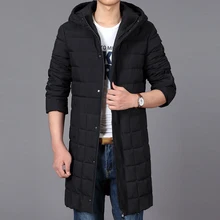 Новое поступление удлиненные Для мужчин пальто свободный плюс Размеры Inverno Casaco