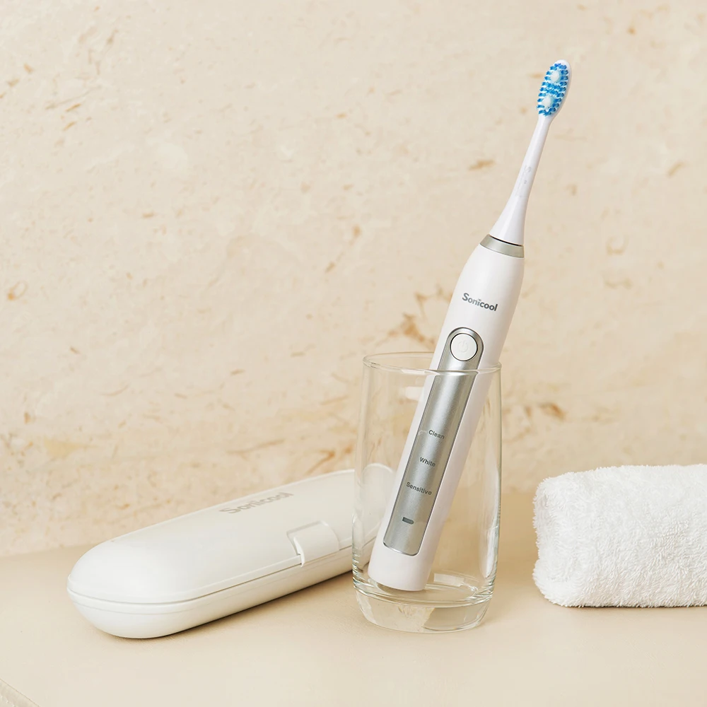 Sonicool 051B Ultrasonic Electric Toothbrush USB Rechargeable 31000 RPM Sonic Electric Tooth Brush Waterproof EU/US Version Sonicool 051B Ultrasonic Electric Toothbrush USB Rechargeable 31000 RPM Sonic Electric Tooth Brush Waterproof EU/US Version