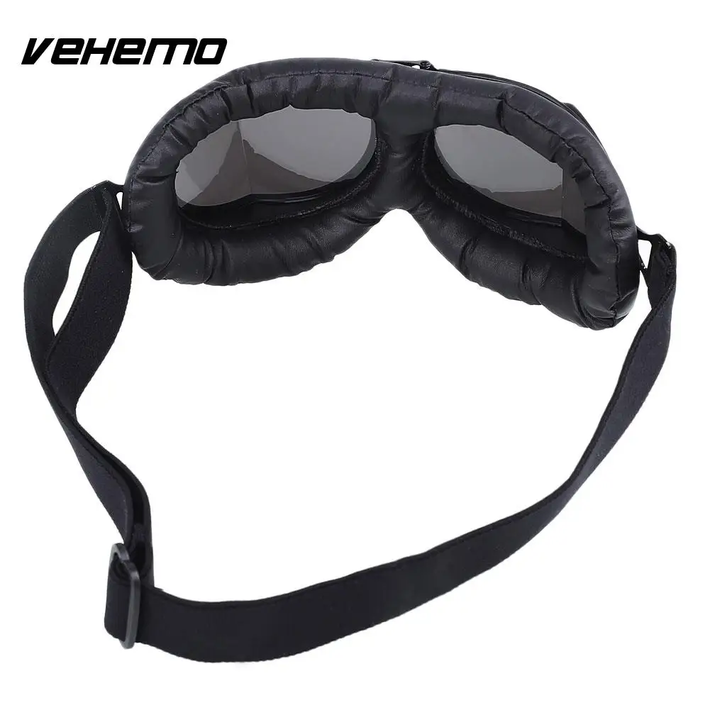 Vehemo черные мотоциклы велосипедные очки для езды защитные очки Регулируемые