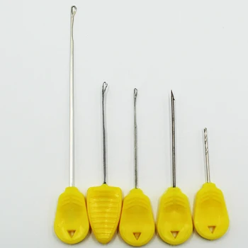 ON SALE ❤️ 3pcs Carp Fishing Rigging Tool Crochet Hook Stringer Needles Combo Boillie Drill Needle for Fishing Lure Baits Kit Set Tackle - discount item 39% OFF Sports & Entertainment