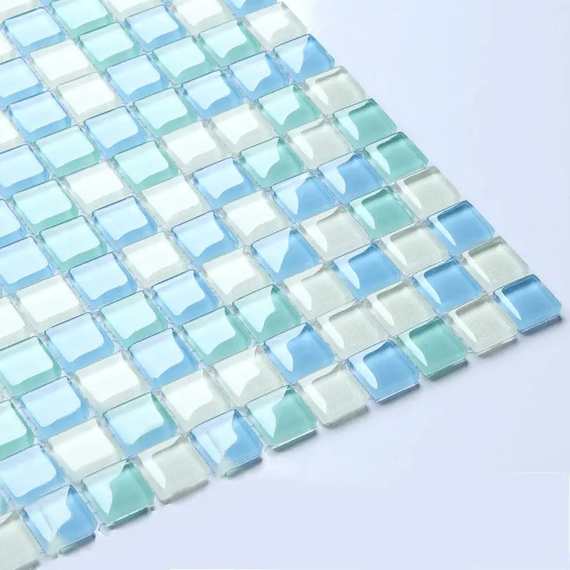 Crystal Gl Tile Sheets For Shower Wall Stickers Blue And White Crystal Gl Tile Sheets For Shower
