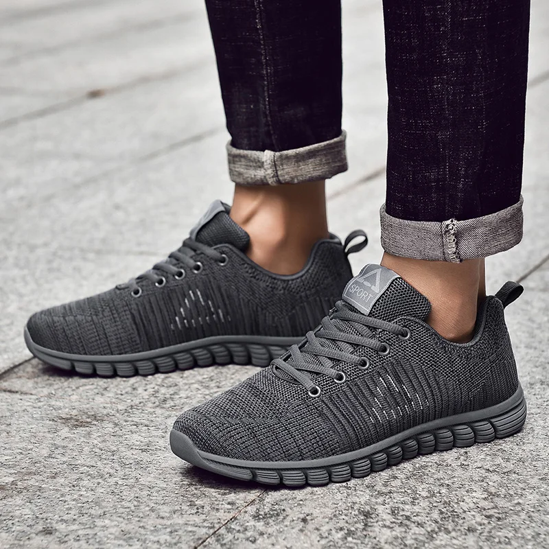 Fashion Men Casual Shoes 2018 New Summer lightweight Breathable Mesh Men shoes Men High Quality Casual Shoes 5