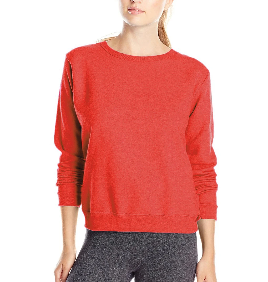 Kpop женские черные толстовки осень зима теплый флис высокое качество Толстовка для женщин Harajuku пуловер - Цвет: Solid red