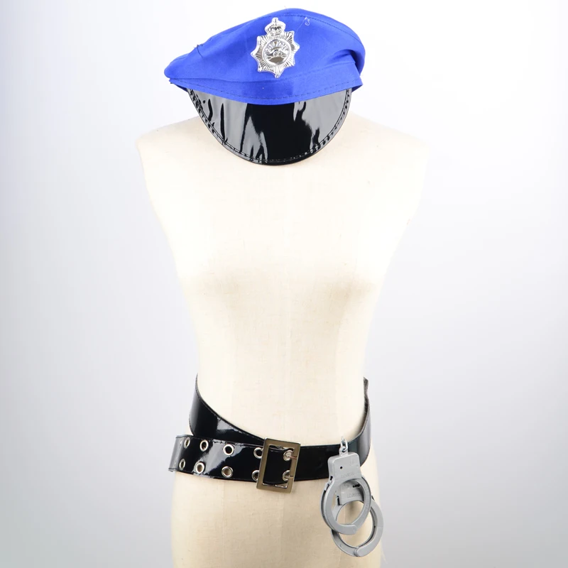 Женский сексуальный полицейский Косплей Костюм Хэллоуин косплей женщина-полицейский костюм нарядное платье униформа с наручниками