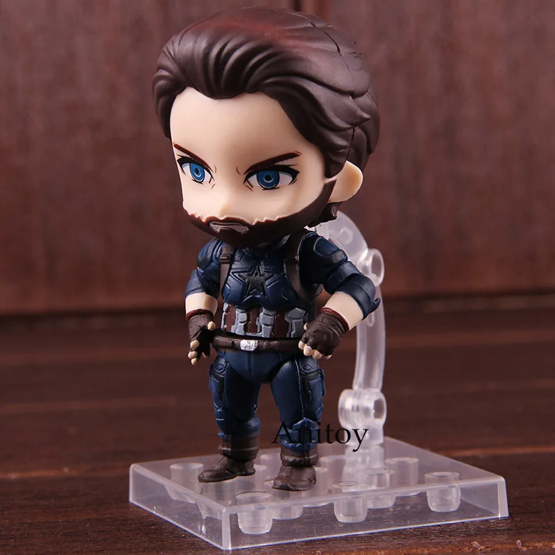 Nendoroid 923 Marvel Мстители Бесконечная война Капитан Америка фигурка экшн ПВХ Коллекционная модель игрушки